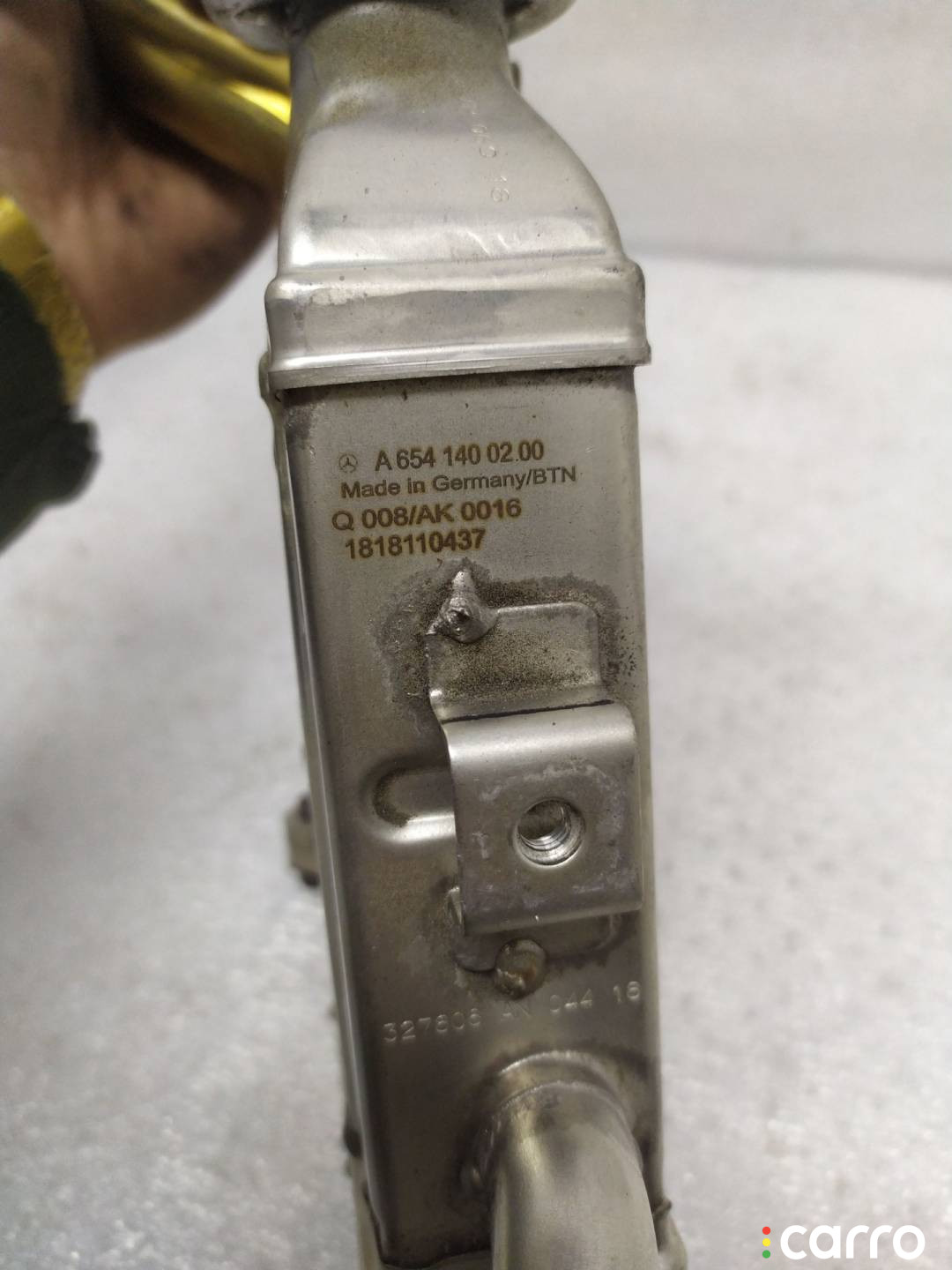 A6541400200 охладитель EGR / Радиатор EGR Mercedes-Benz E W213/S213/C238/A238 - фото №4