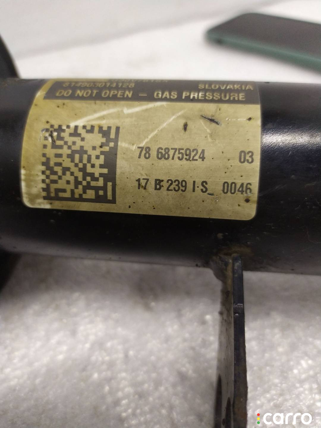 14678612, 686120003, 686678902, 687592403, 814903014128 амортизатор передний BMW 5 G30/G31 2017г. - фото №5