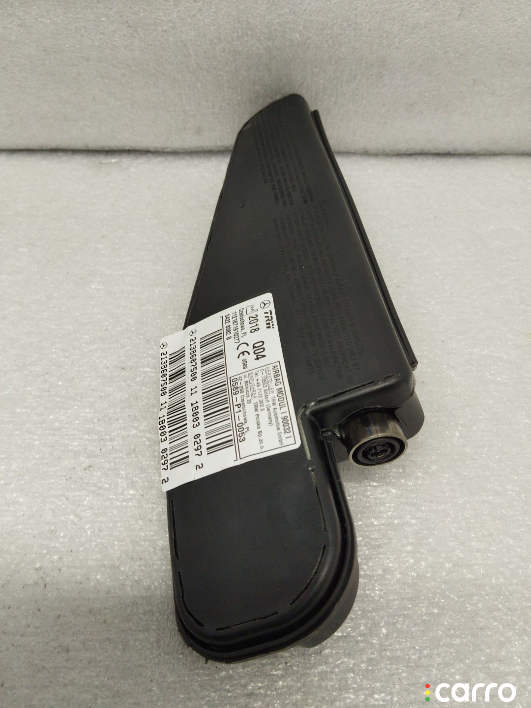 2138607500 Подушка безопасности водителя Mercedes-Benz E W213/S213/C238/A238 - фото №5