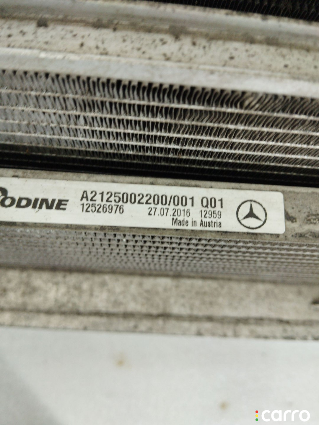 A0005010765, A2049066802, 2045000200, A2075052530, A2125002200 кассета радиаторов Mercedes-Benz E W212/S212/C207/A207 - фото №10