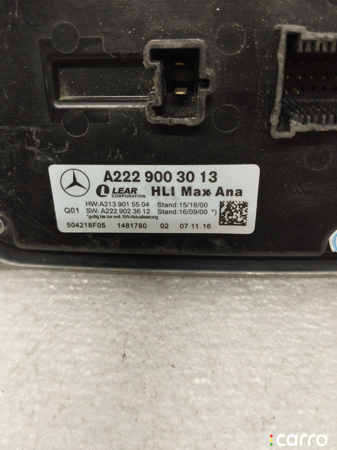 A2229003013 блок розжига ксенона Mercedes-Benz E W213/S213/C238/A238 - фото №2