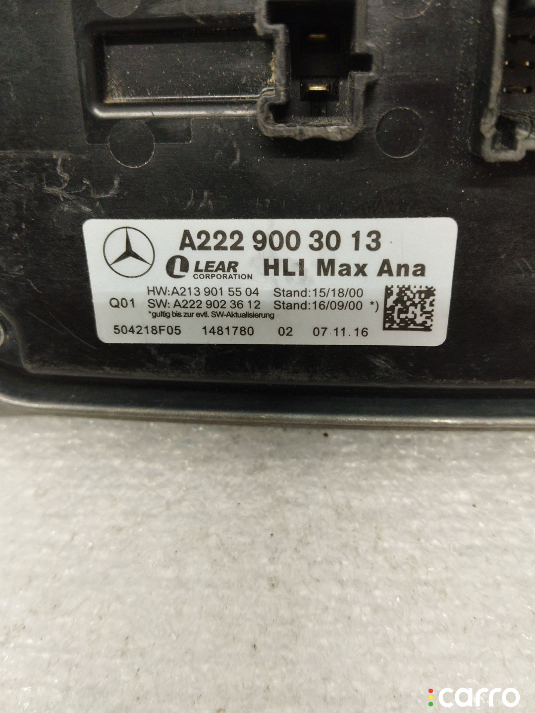 A2229003013 блок розжига ксенона Mercedes-Benz E W213/S213/C238/A238 - фото №5