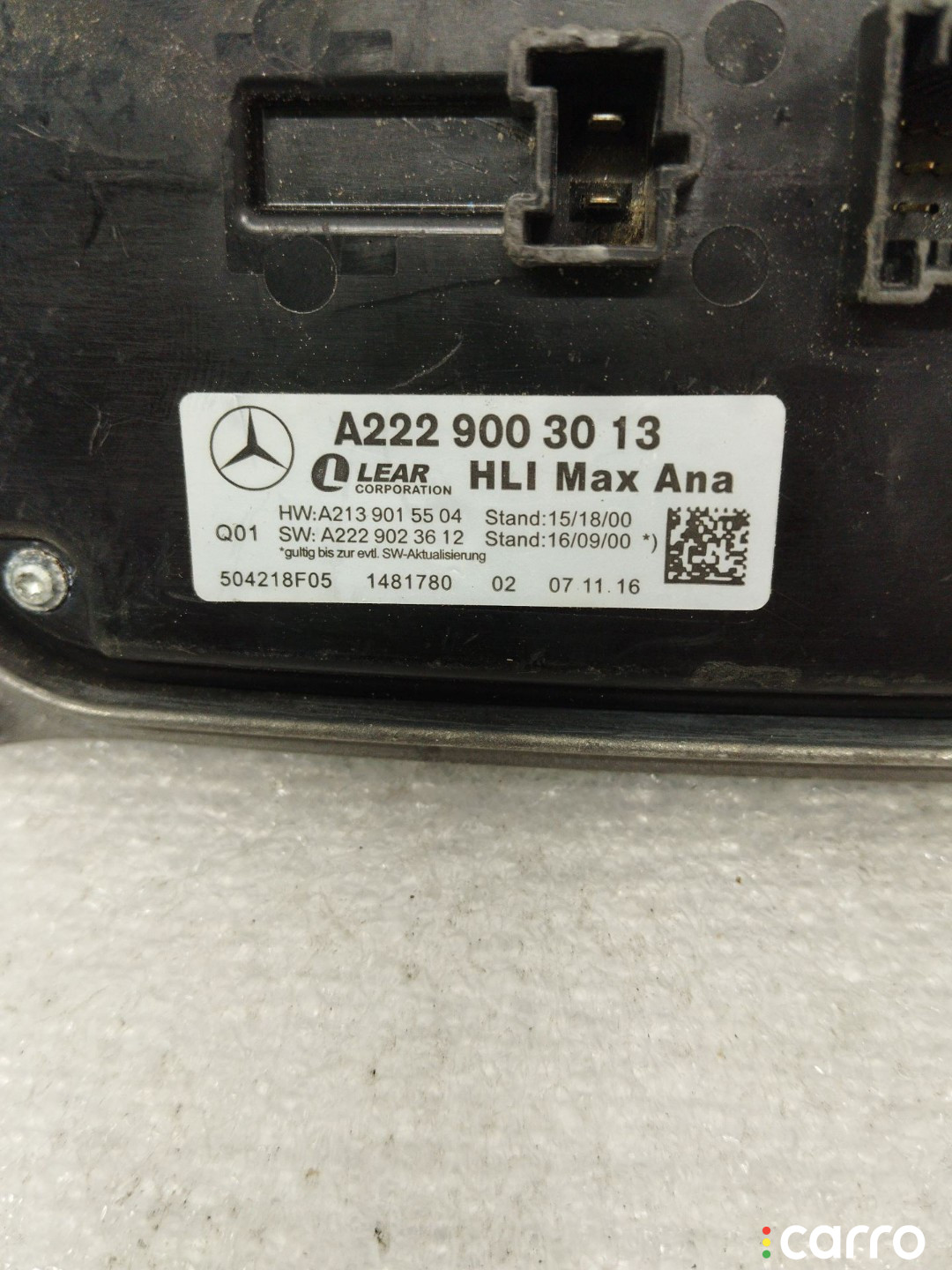 A2229003013 блок розжига ксенона Mercedes-Benz E W213/S213/C238/A238 - фото №2