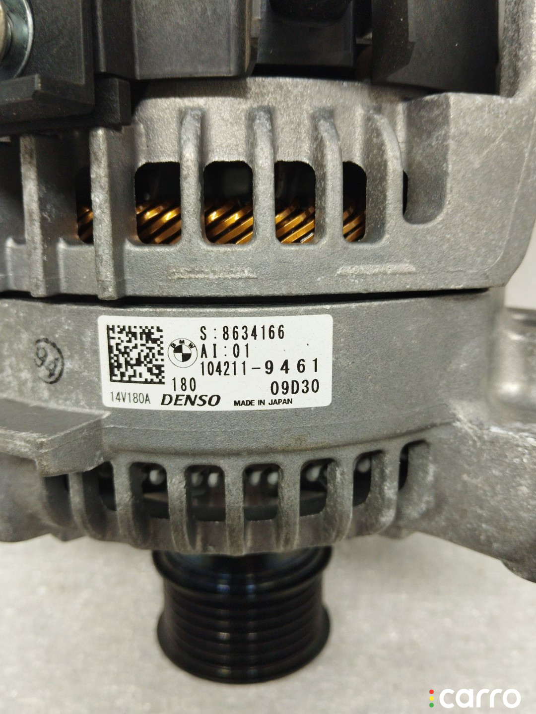 8634166 Генератор BMW 3 G20/G21 - фото №3