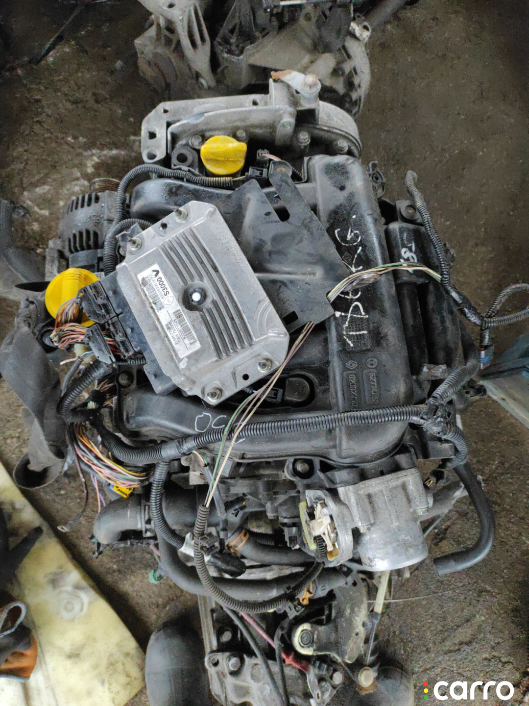 K4M9766 Двигатель Renault Scenic 2 - фото №4