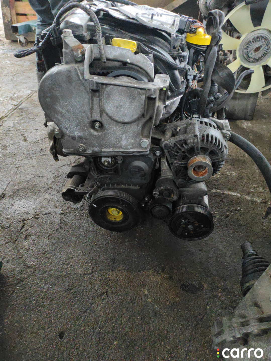 K4M9766 Двигатель Renault Scenic 2 - фото №7