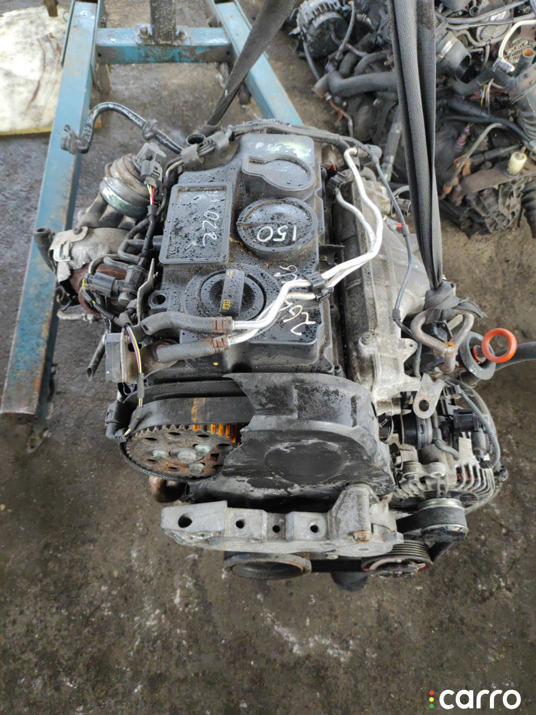 Двигатель Volkswagen Passat B6 - фото №2