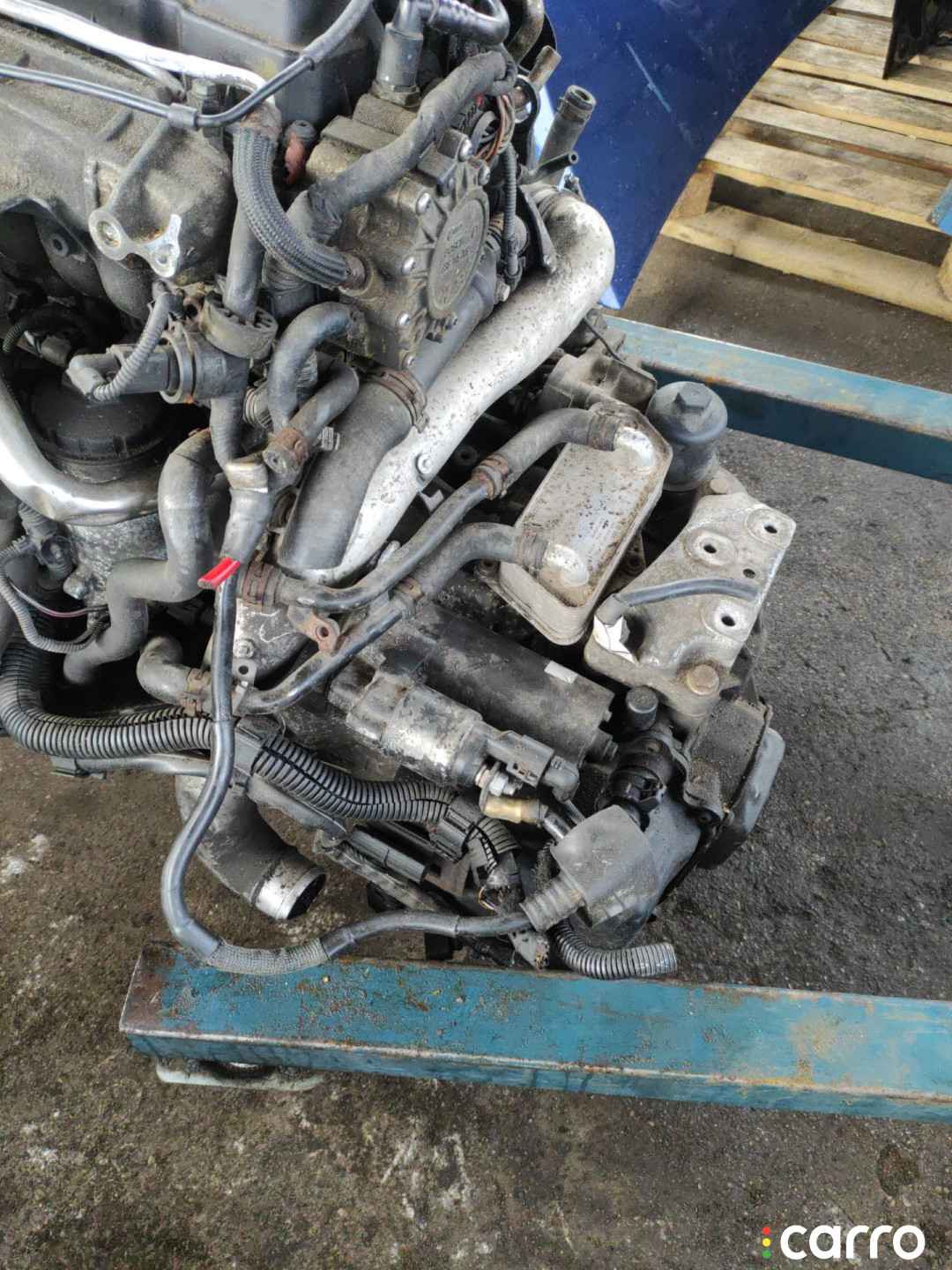 Двигатель Volkswagen Passat B6 - фото №4