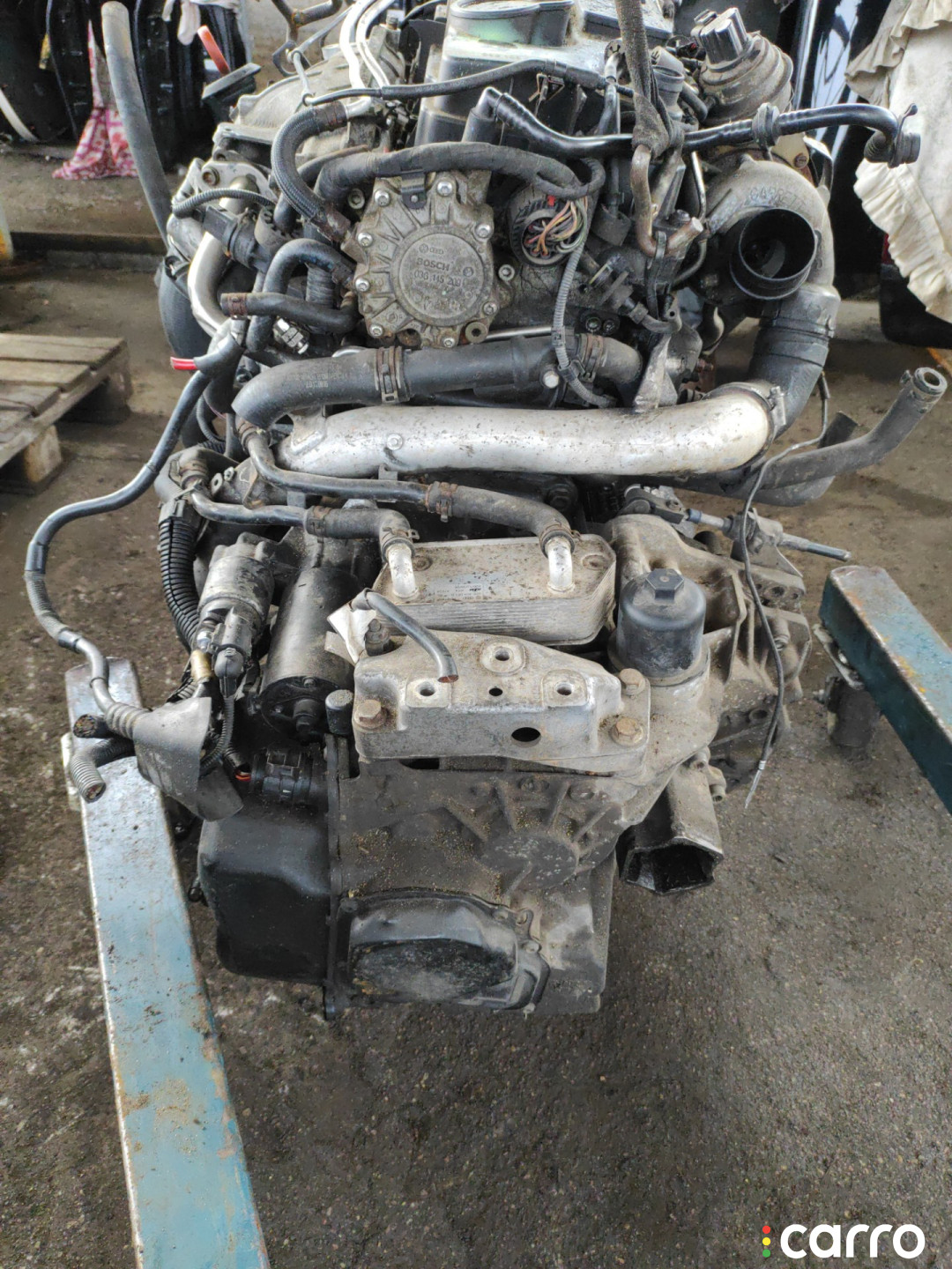 Двигатель Volkswagen Passat B6 - фото №5