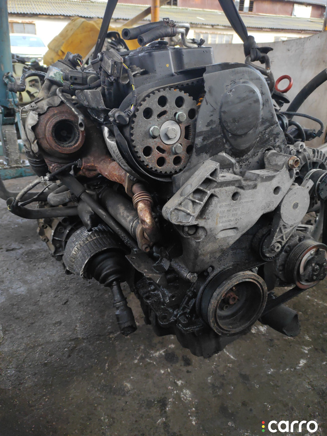 Двигатель Volkswagen Passat B6 - фото №8