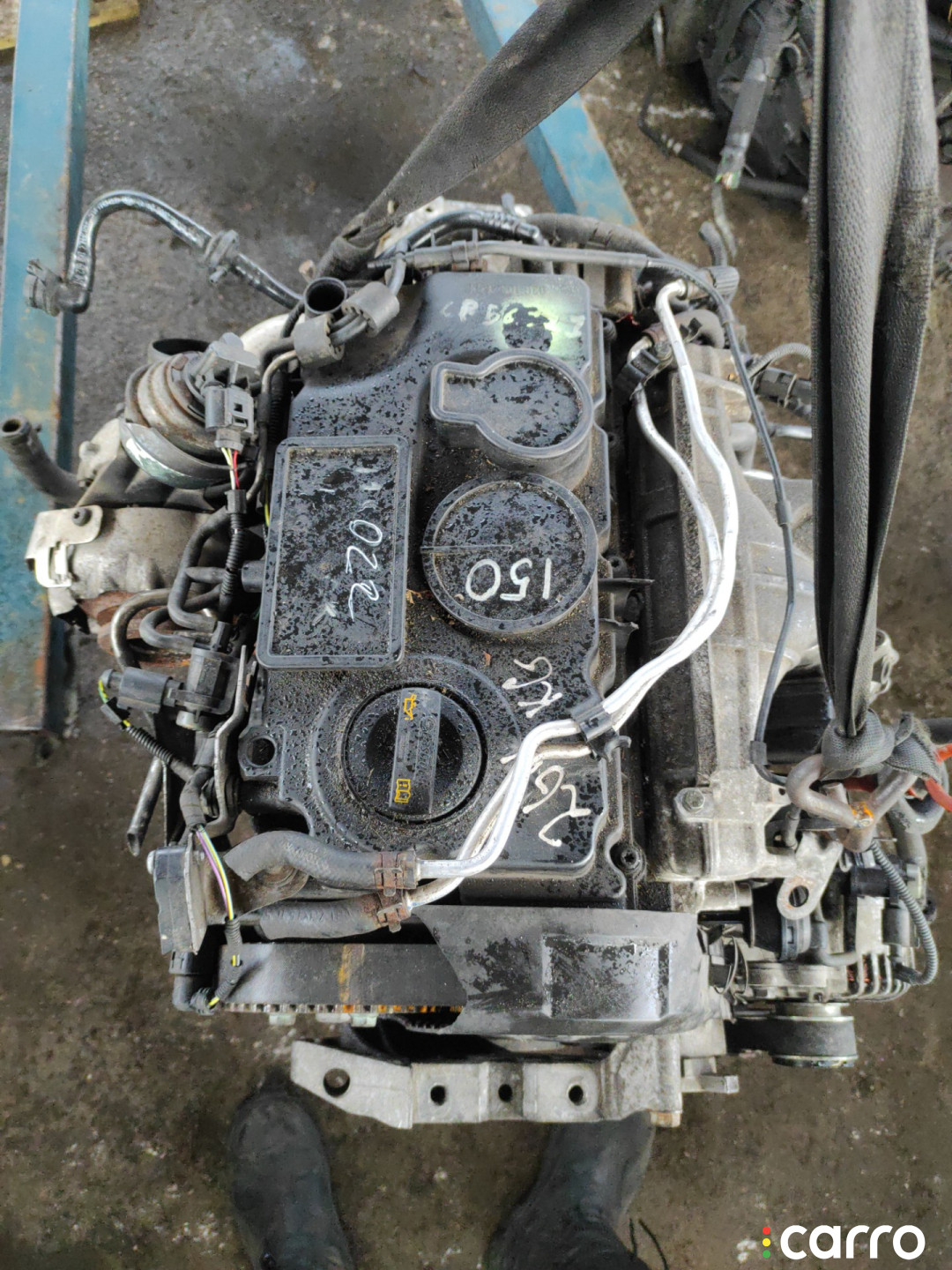 Двигатель Volkswagen Passat B6 - фото №10