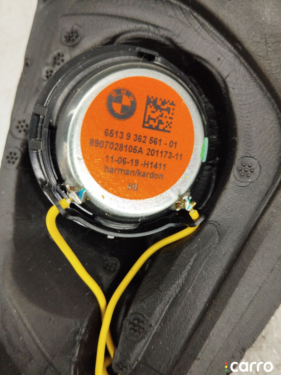 8907028105A динамик высокочастотный (пищалка) двери передней левой BMW 3 G20/G21 - фото №2