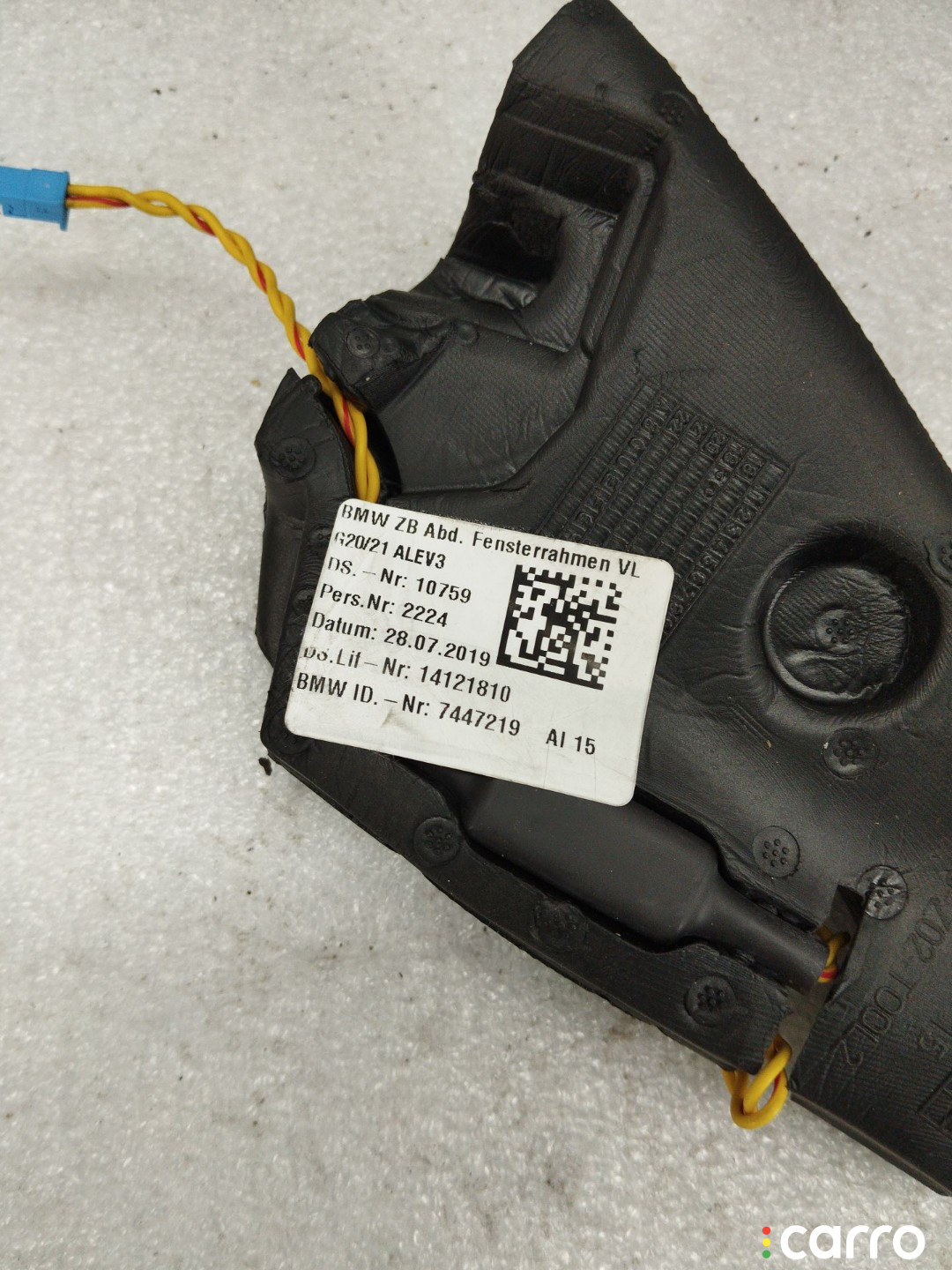 8907028105A динамик высокочастотный (пищалка) двери передней левой BMW 3 G20/G21 - фото №6