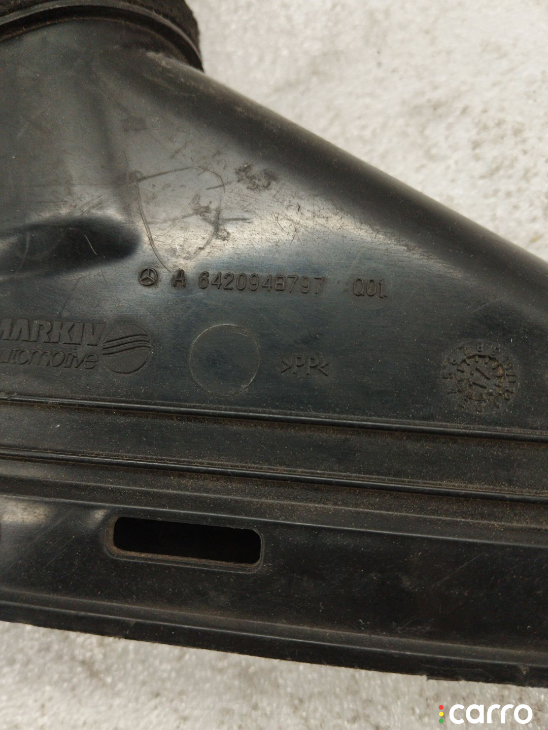 A6420948797 Патрубок (трубопровод, шланг) Mercedes-Benz S W222/C217/A217 - фото №2