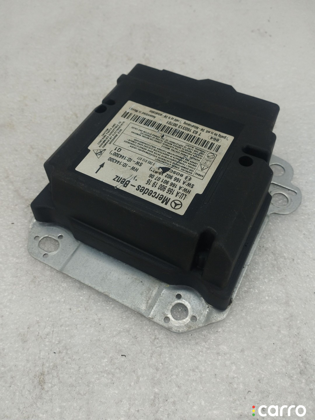 A1669001916 Блок AirBag Mercedes-Benz GLS X166 - фото №5