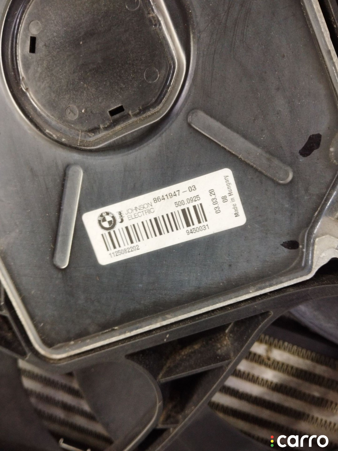 8641947, 7618809, 6804722, 8641965, 8662914, 8672095 кассета радиаторов BMW 3 F30/F31/GT F34 - фото №5