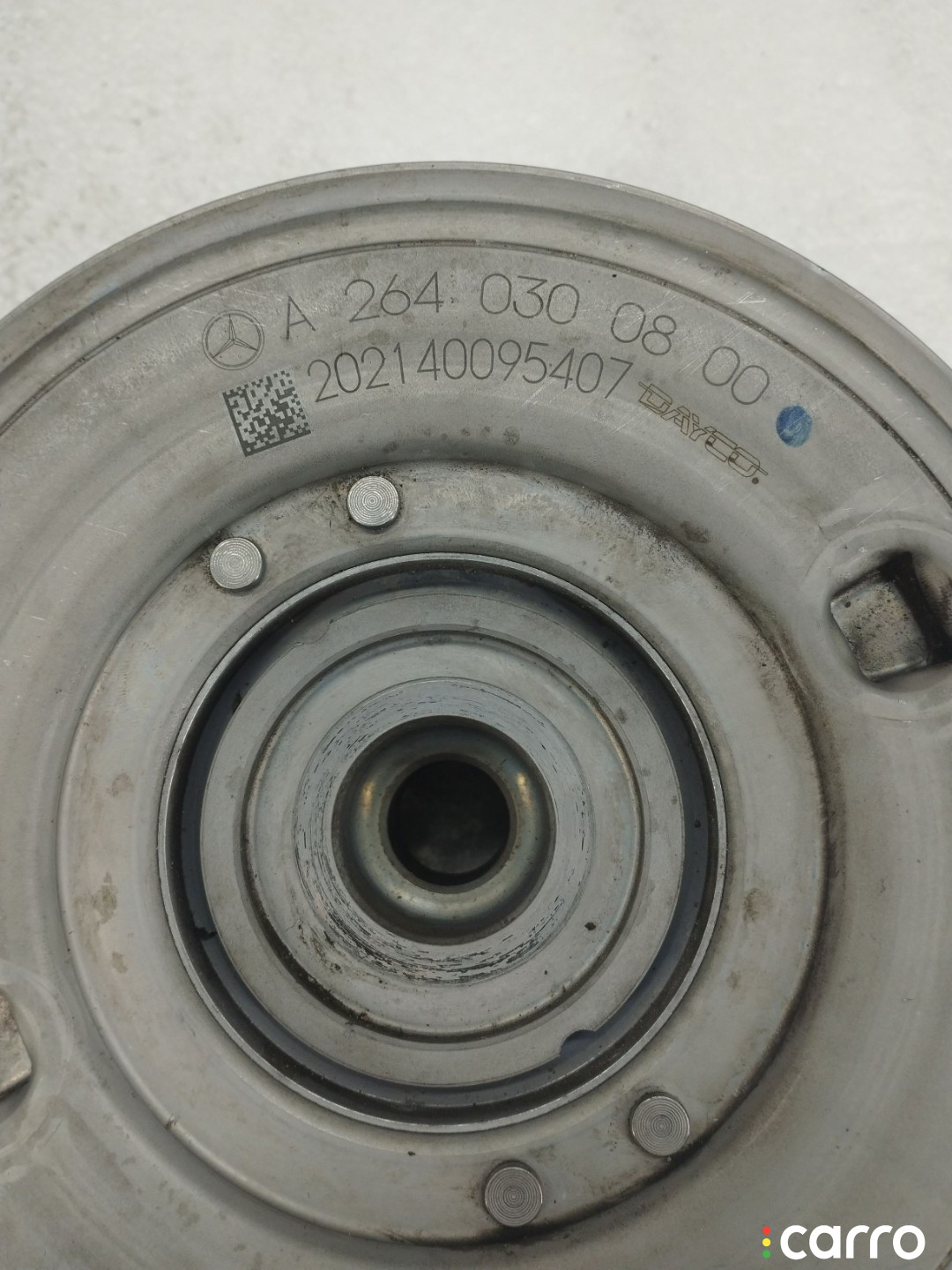 A2640300800 шкив коленвала Mercedes-Benz E W213/S213/C238/A238 - фото №2