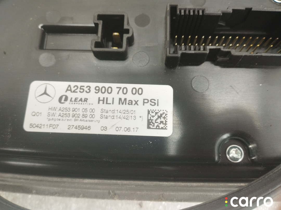 A2539007000, A2539010500, A2539028900 блок розжига ксенона левый Mercedes-Benz E W213/S213/C238/A238 2017г. - фото №2