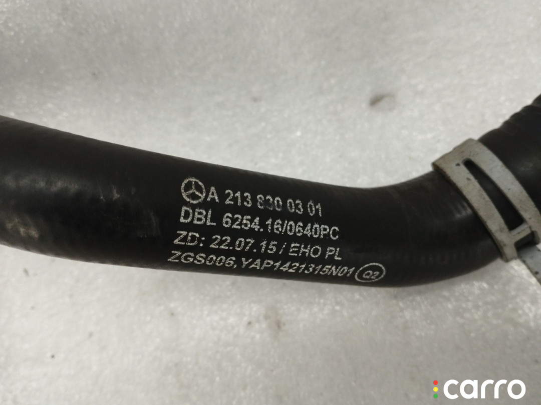 A2138300301 Патрубок (трубопровод, шланг) Mercedes-Benz E W213/S213/C238/A238 - фото №2