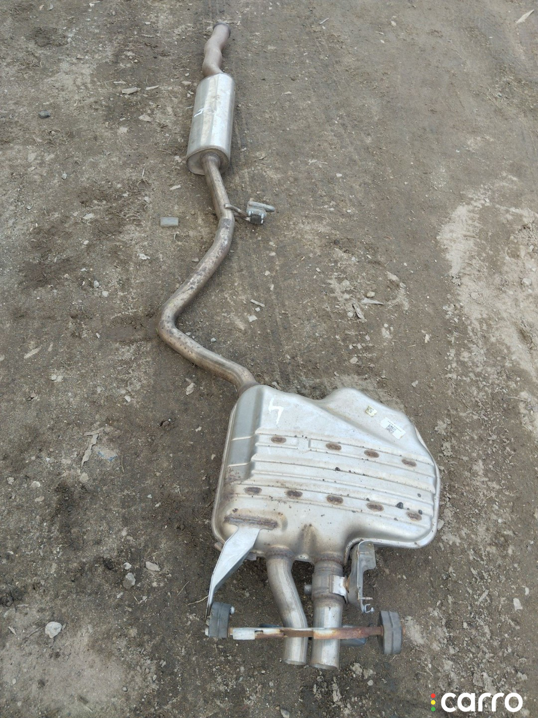 A2224901201, A2224916100 глушитель Mercedes-Benz S W222/C217/A217 - фото №4