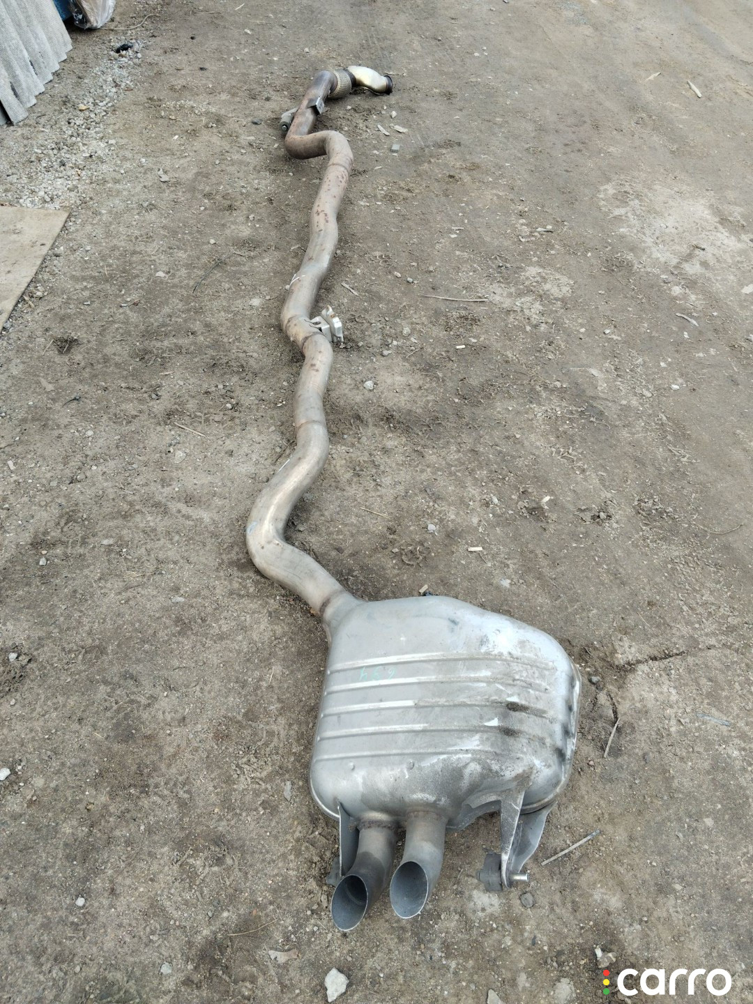 A2134914000 глушитель Mercedes-Benz E W213/S213/C238/A238 - фото №1