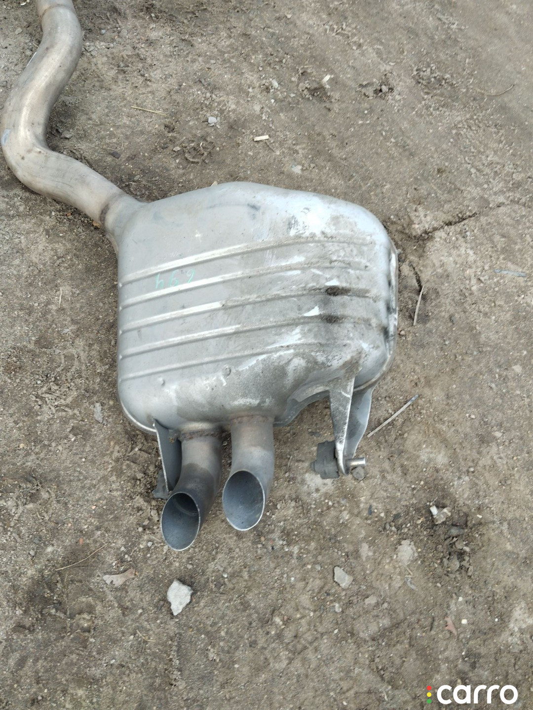 A2134914000 глушитель Mercedes-Benz E W213/S213/C238/A238 - фото №2