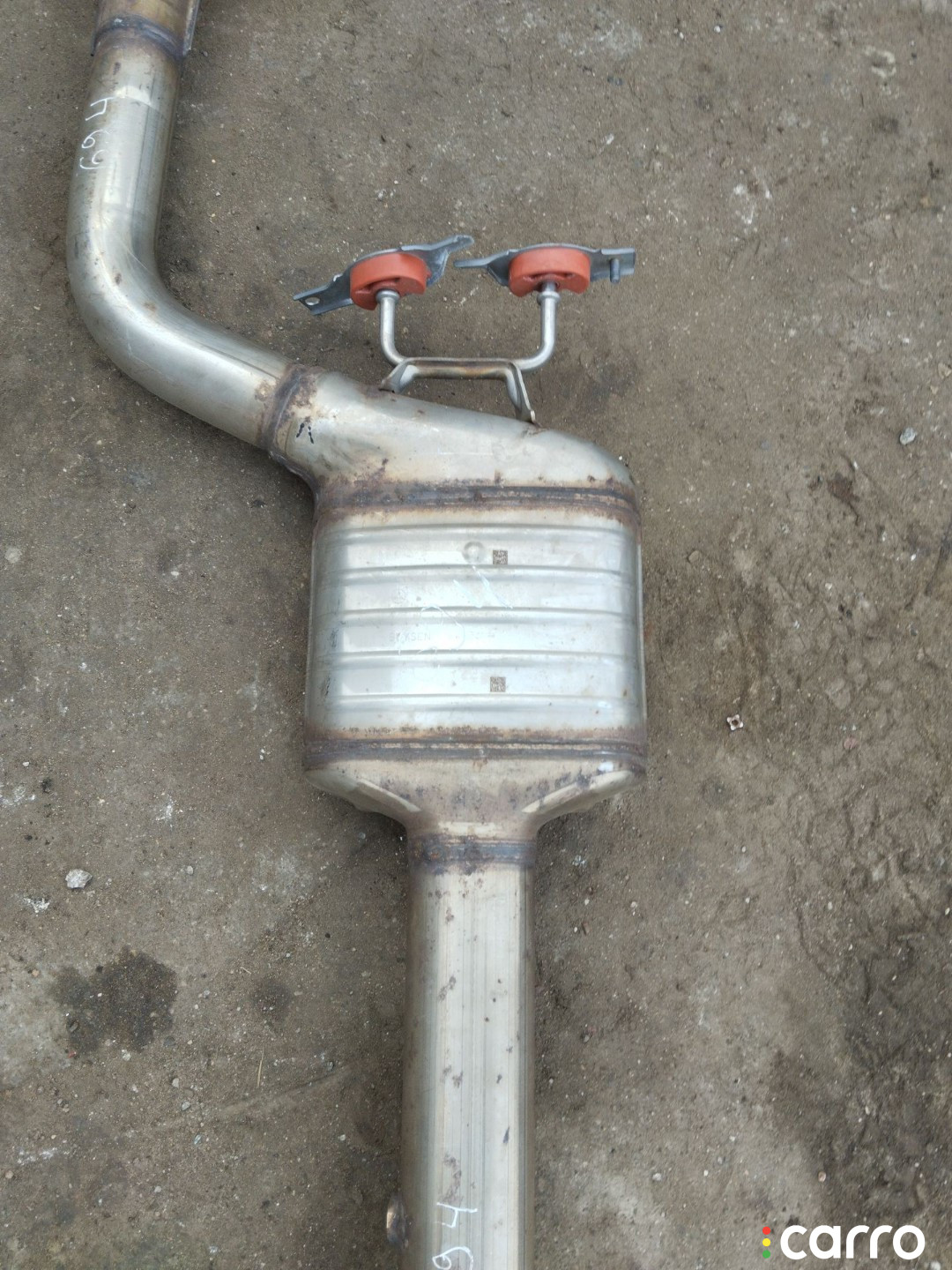 A2224900036 глушитель Mercedes-Benz S W222/C217/A217 - фото №3