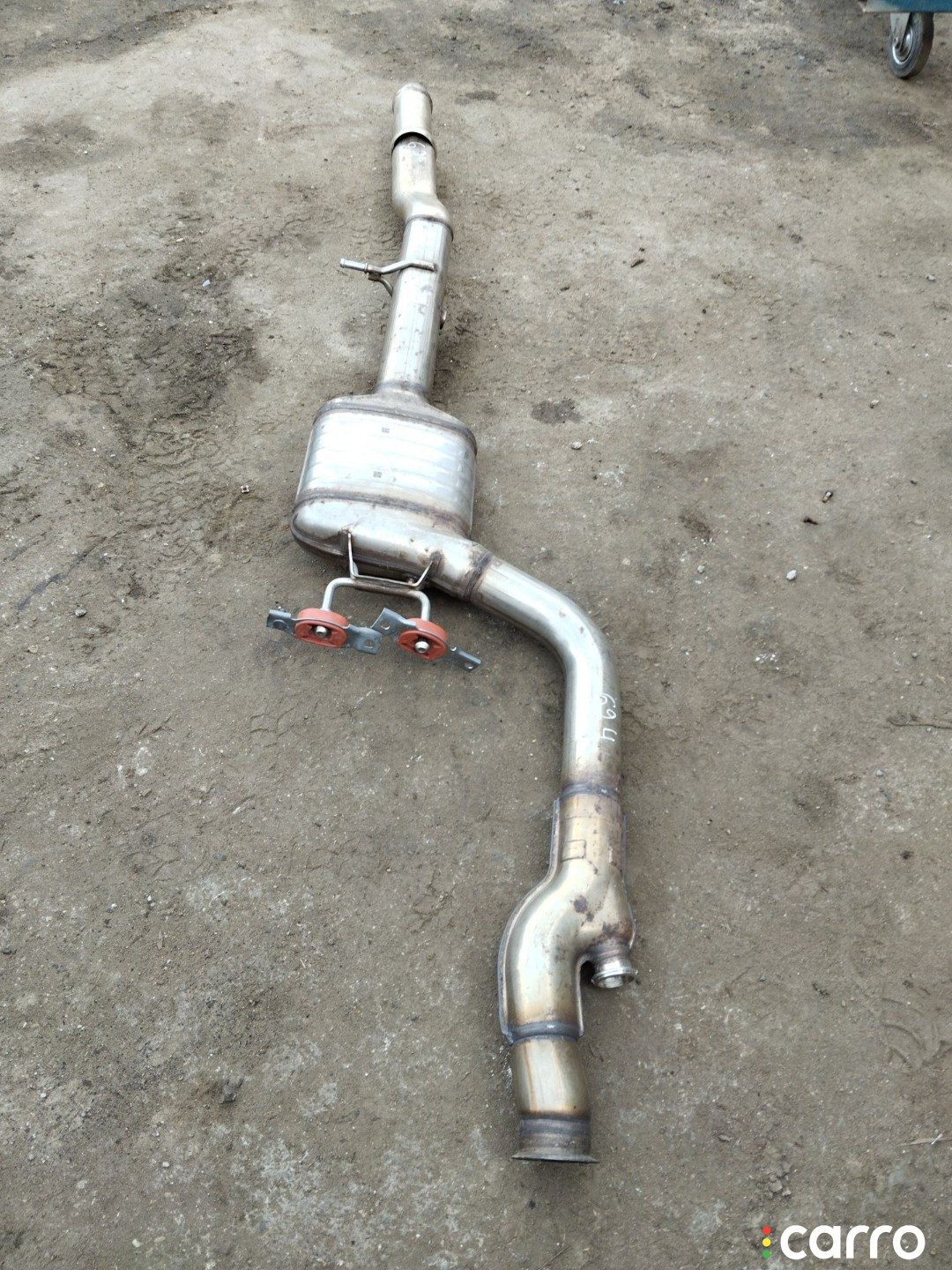 A2224900036 глушитель Mercedes-Benz S W222/C217/A217 - фото №6