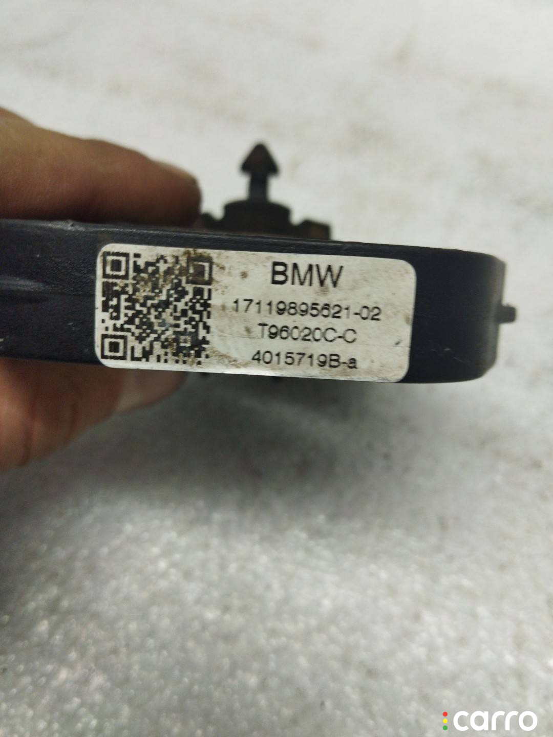 4015719, 9895621 Кронштейн радиатора левый BMW 3 G20/G21 - фото №3