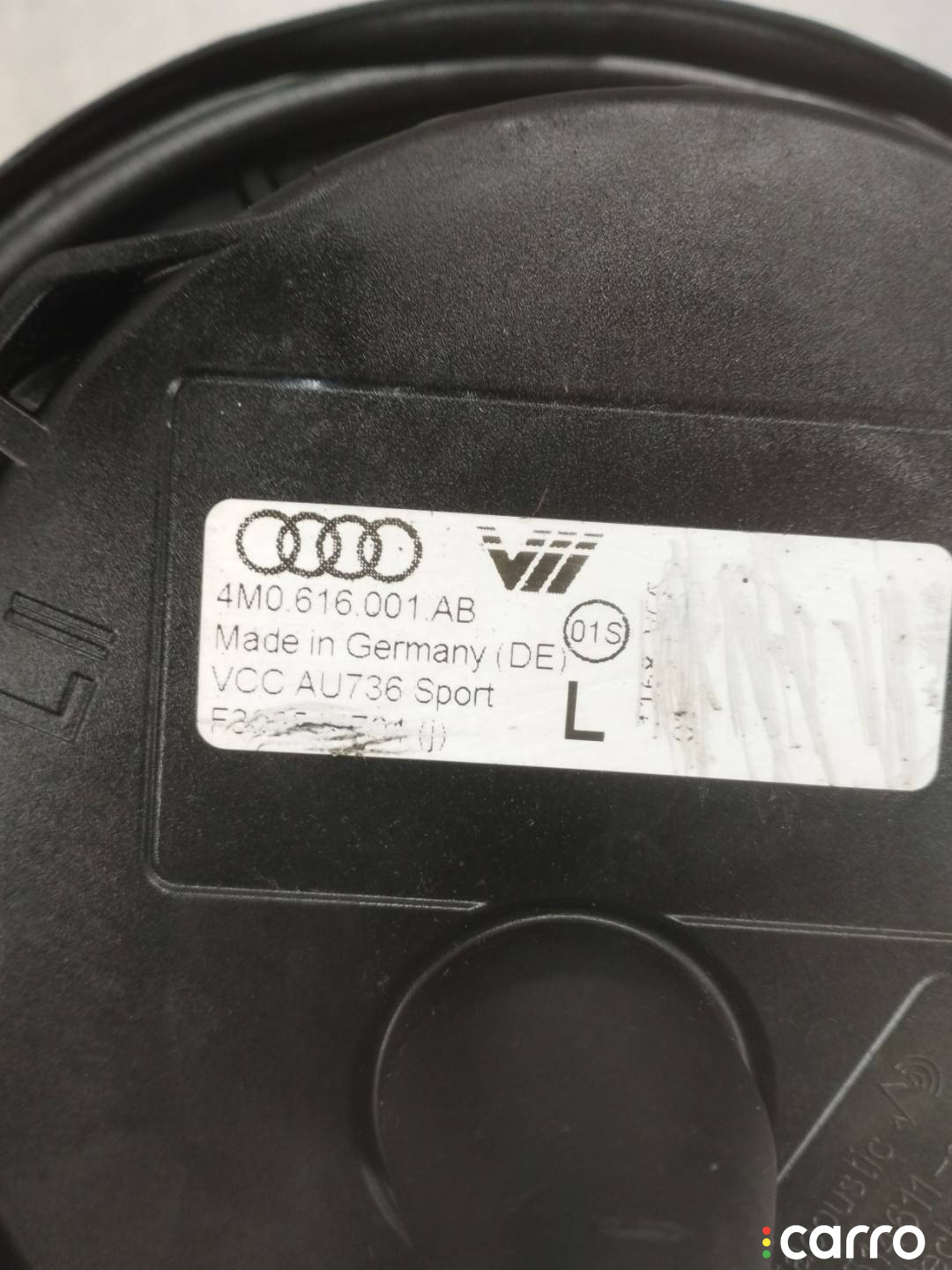 4M0616001AB Пневмоподушка задняя левая Audi Q7 4M - фото №3