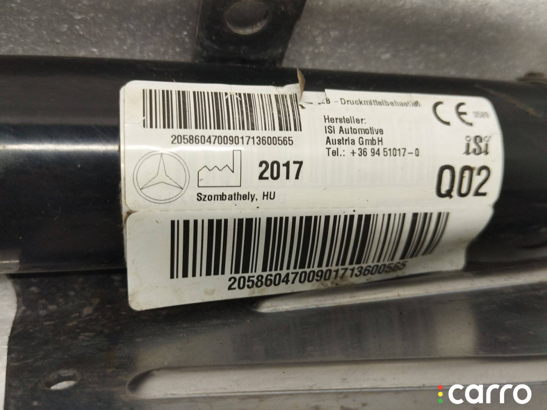 2058604700 вакуумный ресивер Mercedes-Benz C W205/S205/C205 2017г. - фото №2