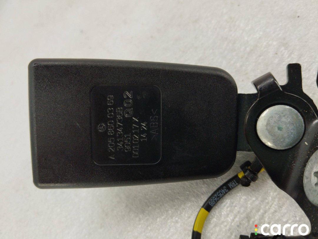 A2058600369 Замок ремня безопасности задний Mercedes-Benz C W205/S205/C205 - фото №3