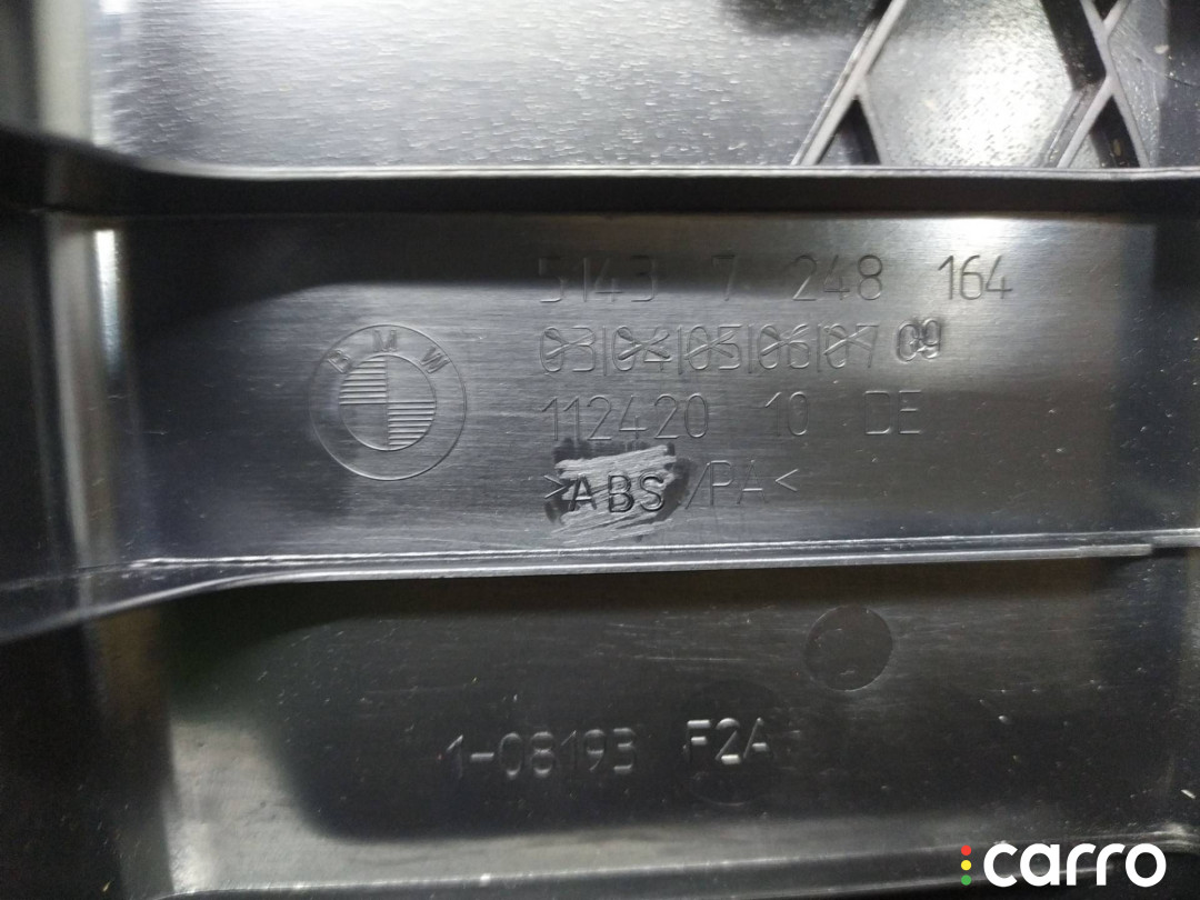 51437248164, 7248164 обшивка центральной стойки правая BMW 3 F30/F31/GT F34 2015г. - фото №3