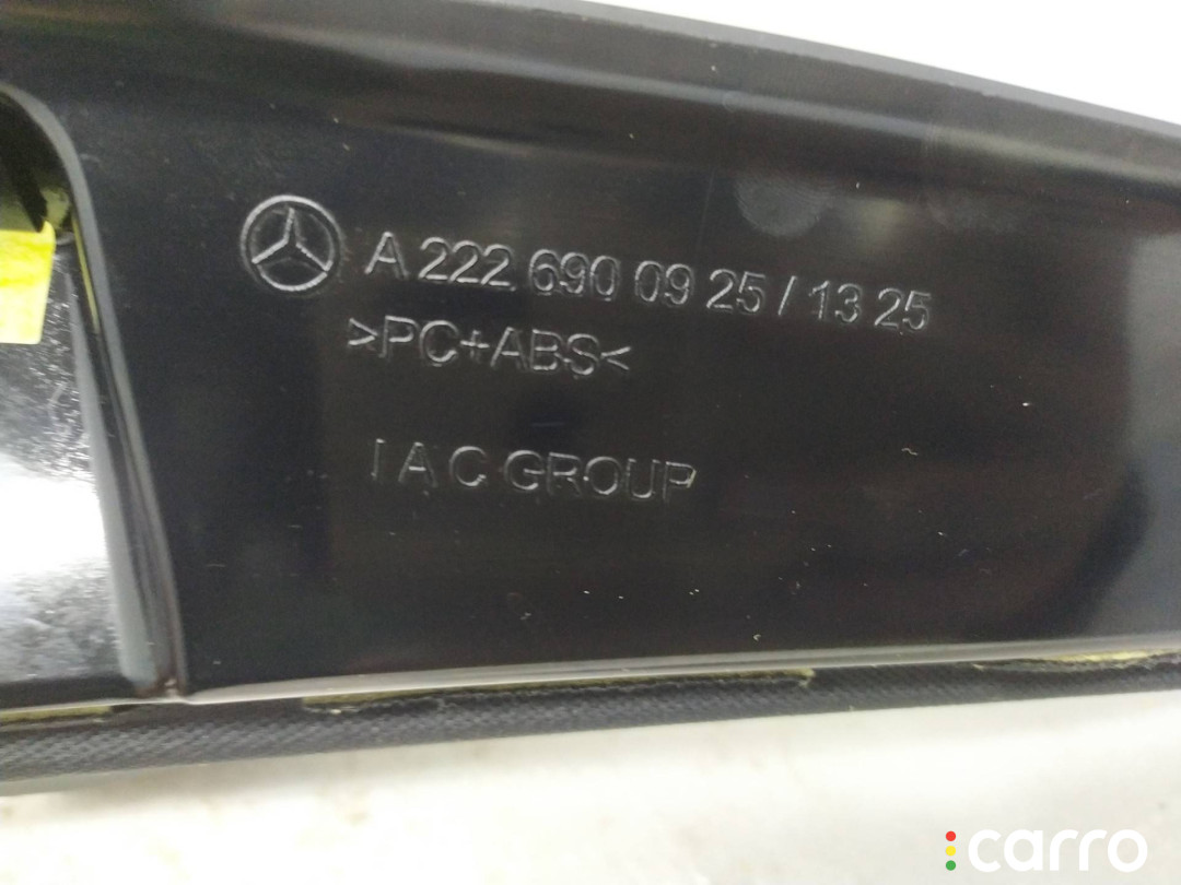 A0009881755, A2226900925, A2226901325 Обшивка стойки задняя левая Mercedes-Benz S W222/C217/A217 - фото №4