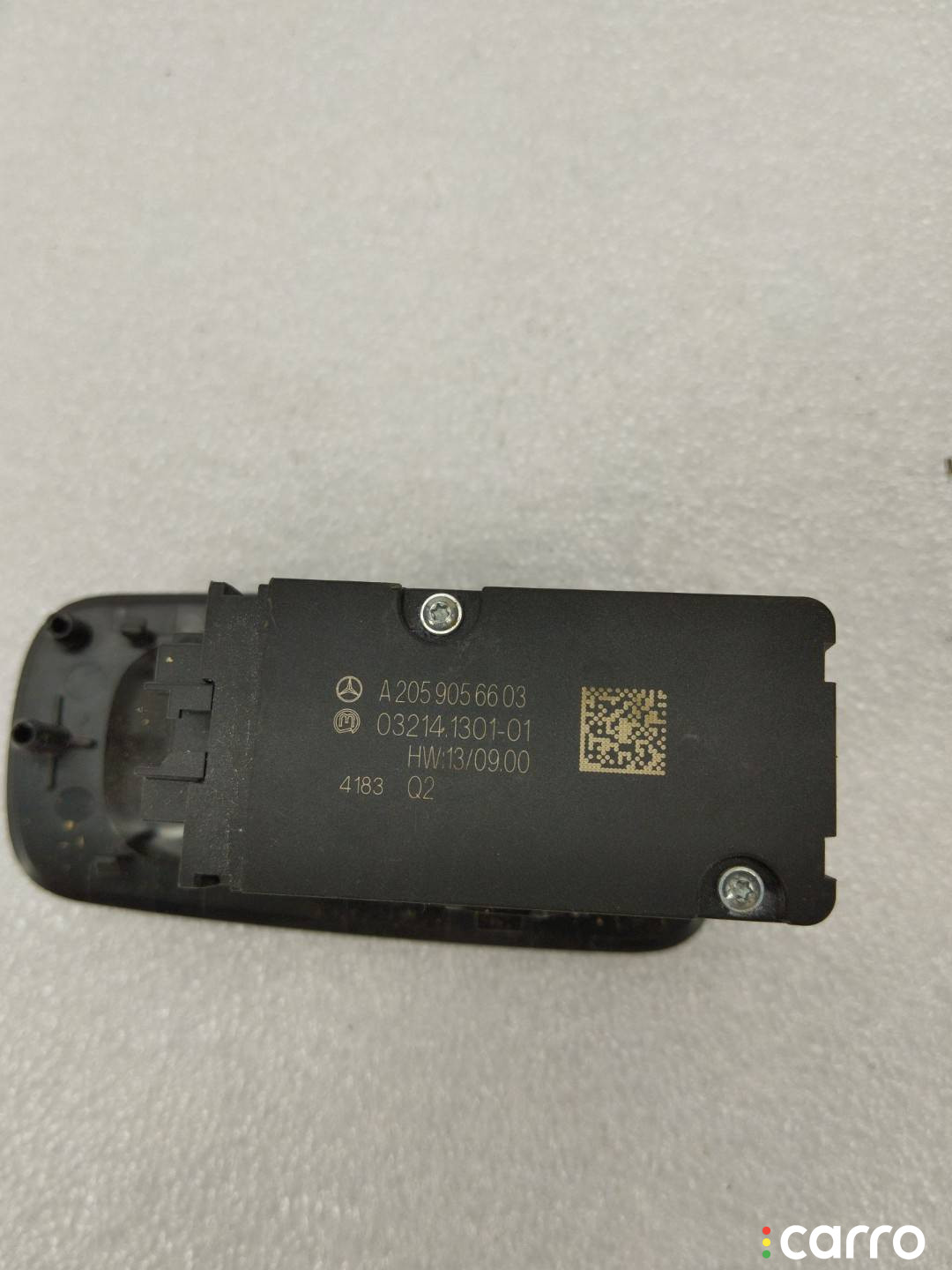 A2059056603 Кнопка ручного тормоза (ручника) Mercedes-Benz C W205/S205/C205 2017г. - фото №3