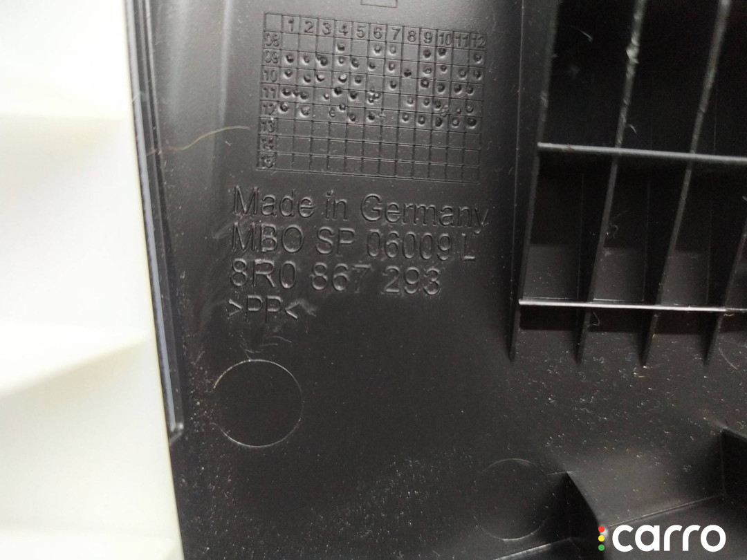 8R0867243, 8R0867293 обшивка центральной стойки левая Audi Q5 8R 2014г. - фото №5