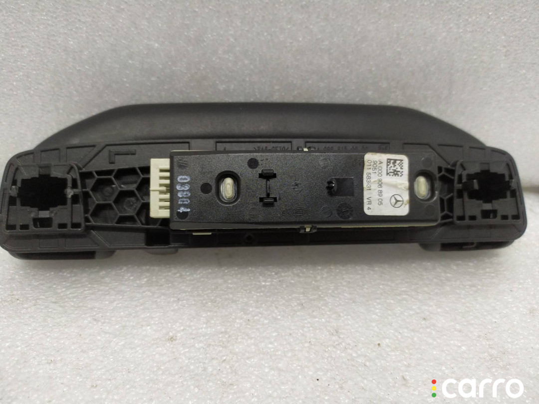 A0998150000, A0009068905, A1668100554 Ручка внутренняя потолочная задняя левая Mercedes-Benz GLC X253/C253 2017г. - фото №2