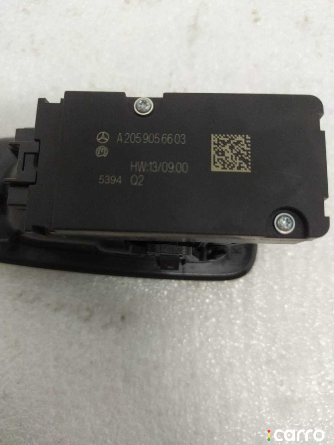 A2059056603 Кнопка ручного тормоза (ручника) Mercedes-Benz C W205/S205/C205 2017г. - фото №3