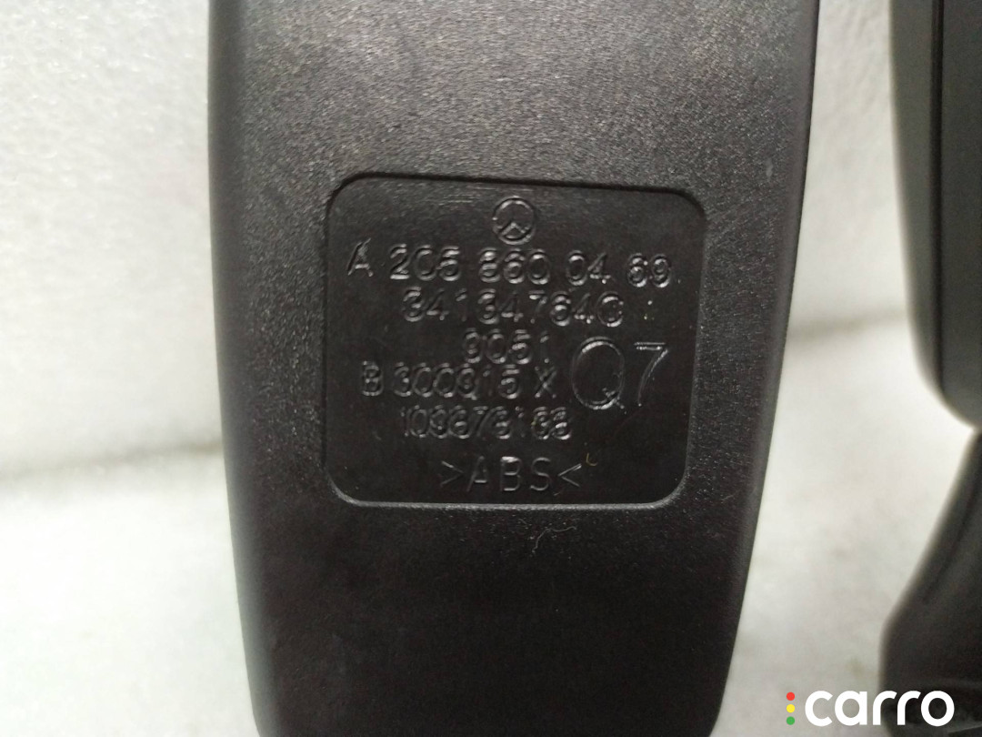 A2058600469 Замок ремня безопасности задний Mercedes-Benz C W205/S205/C205 - фото №2