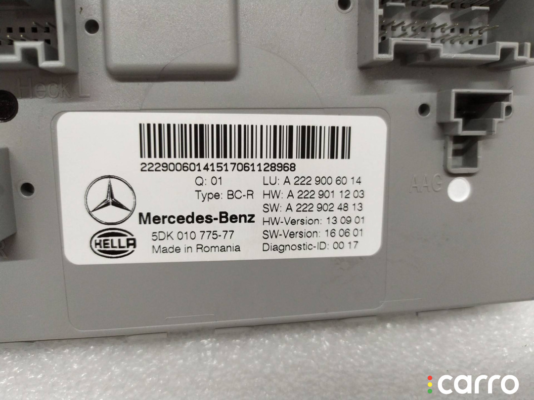 A2229006014 Блок SAM Mercedes-Benz C W205/S205/C205 2017г. - фото №2