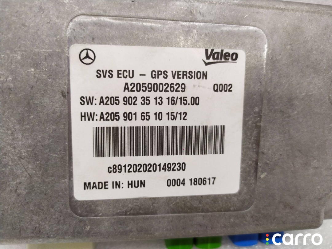 A2059002629, A2059016510, A2059023513 блок управления камерой Mercedes-Benz GLC X253/C253 2017г. - фото №2