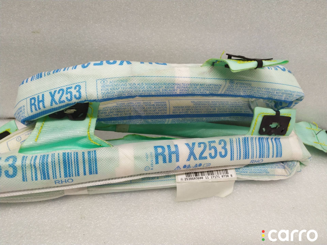 A2538603600 Подушка безопасности боковая (шторка) правая Mercedes-Benz GLC X253/C253 2017г. - фото №3