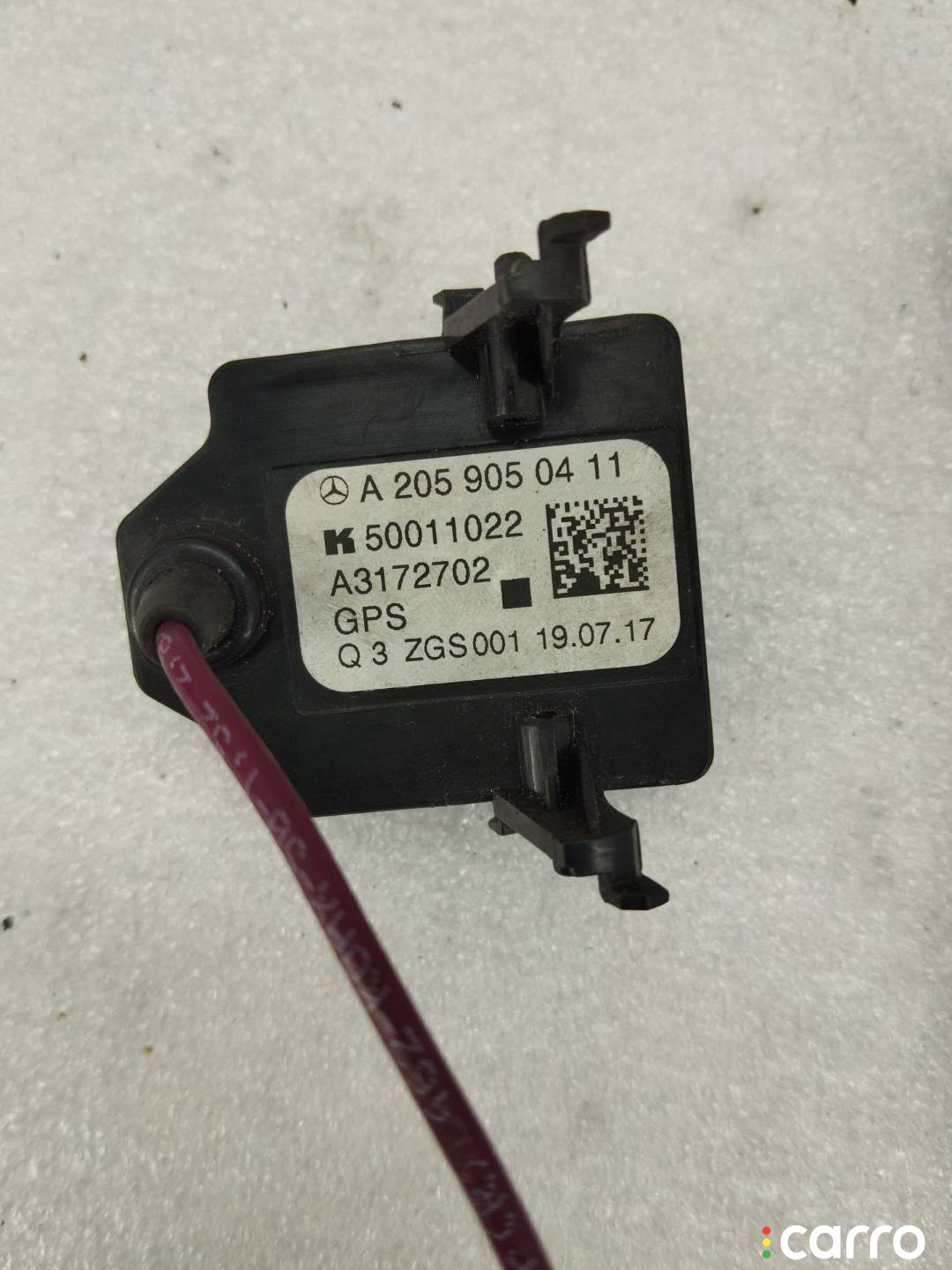 A2059050411 антенна Mercedes-Benz C W205/S205/C205 2017г. - фото №2