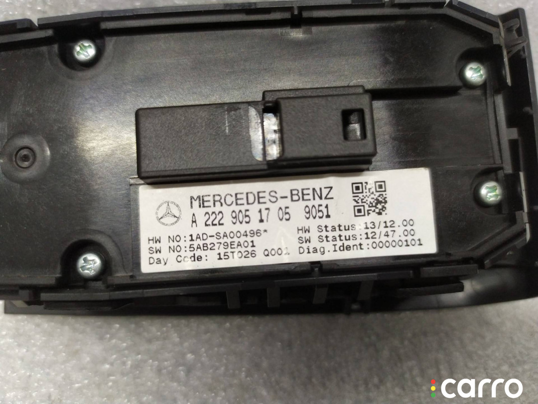 A2229051705 блок управления стеклоподъемниками задней правой Mercedes-Benz S W222/C217/A217 - фото №6