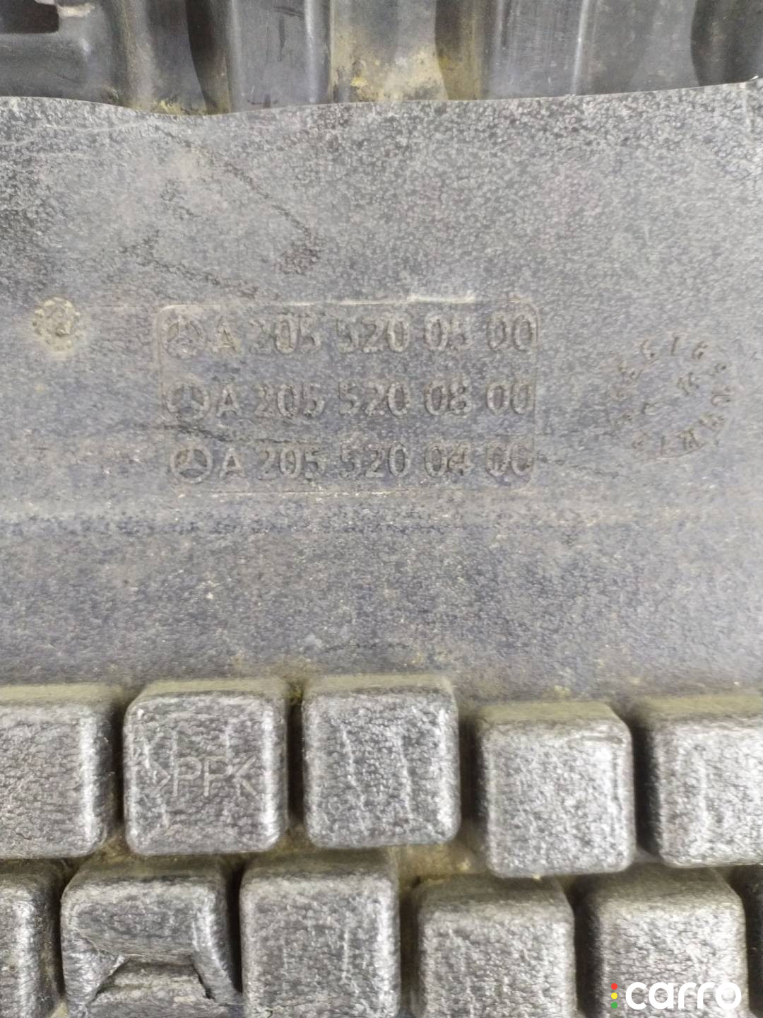 A2055200400, A2055200500, A2055200800 защита бампера Mercedes-Benz C W205/S205/C205 2017г. - фото №9