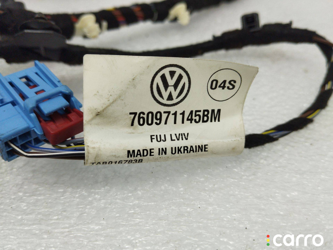 760971145 Проводка крышки багажника Volkswagen Touareg 3 2019г. - фото №2