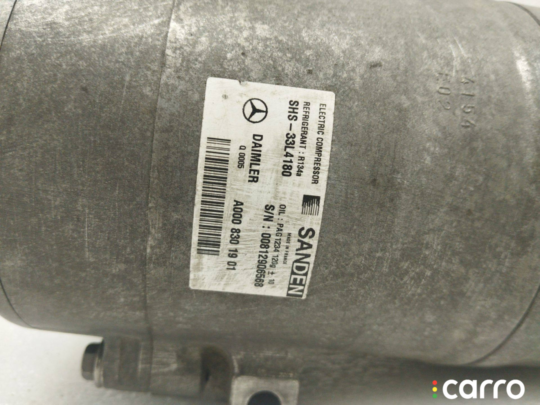 A0008301901 Компрессор кондиционера Mercedes-Benz C W205/S205/C205 - фото №2