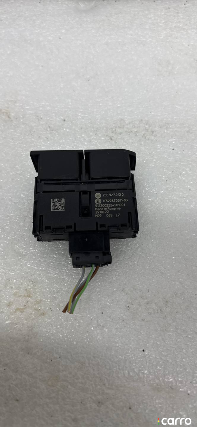 7C0927212Q кнопка (выключатель) Volkswagen Crafter 2 2022г. - фото №1