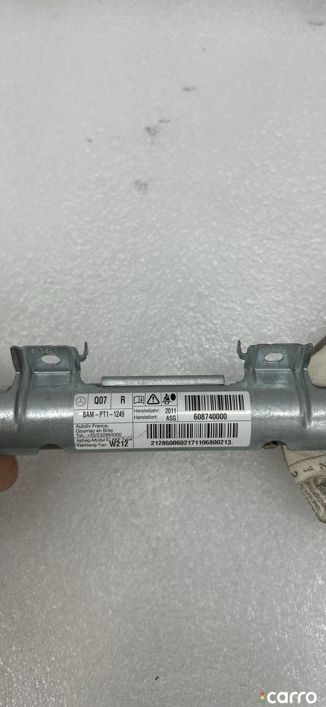 2128600502181106604227 Подушка безопасности боковая (шторка) правая Mercedes-Benz E W212/S212/C207/A207 - фото №4