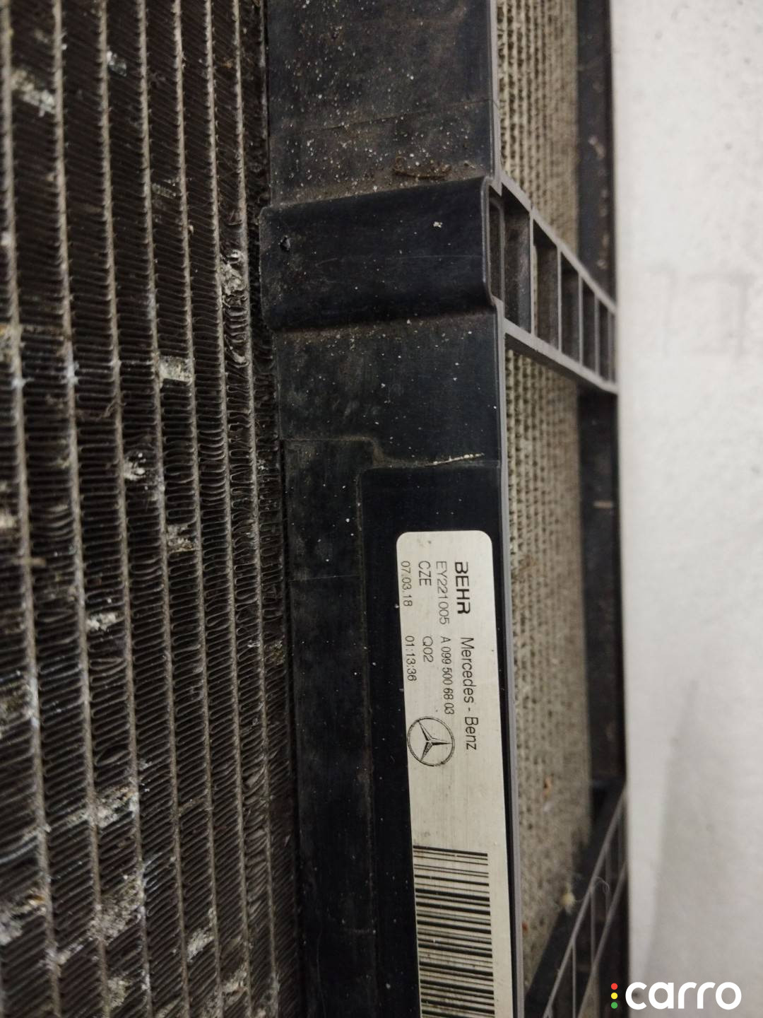 A0995000454, A0999061401, A0995003500, A0995007100, A0995006803 кассета радиаторов Mercedes-Benz E W213/S213/C238/A238 - фото №8